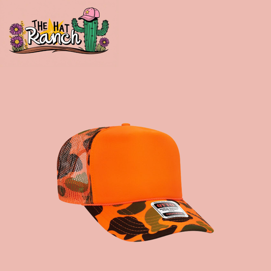 Neon Orange Camo