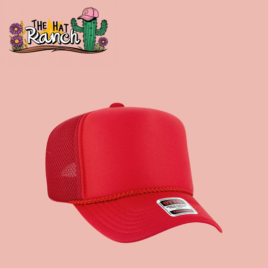 Red Trucker Hat