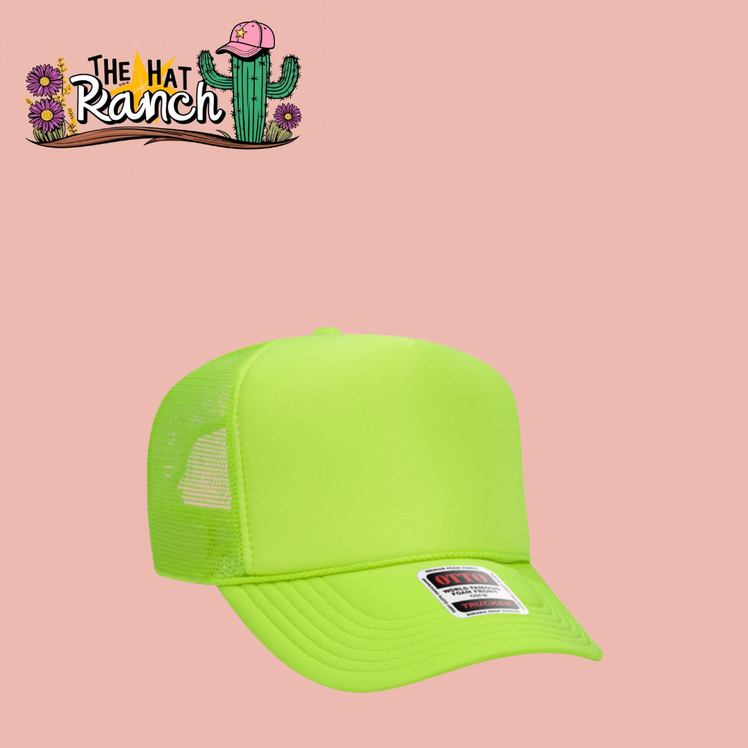 Neon Green Trucker Hat