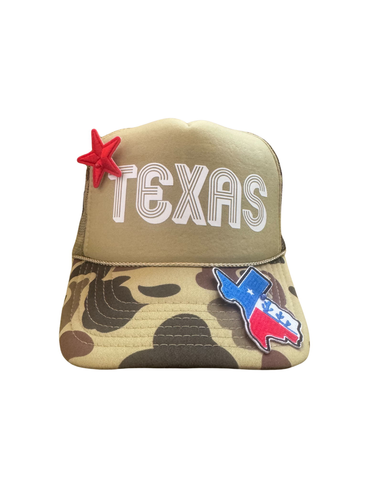Grab and Go Texas Camo Foam Trucker Hat