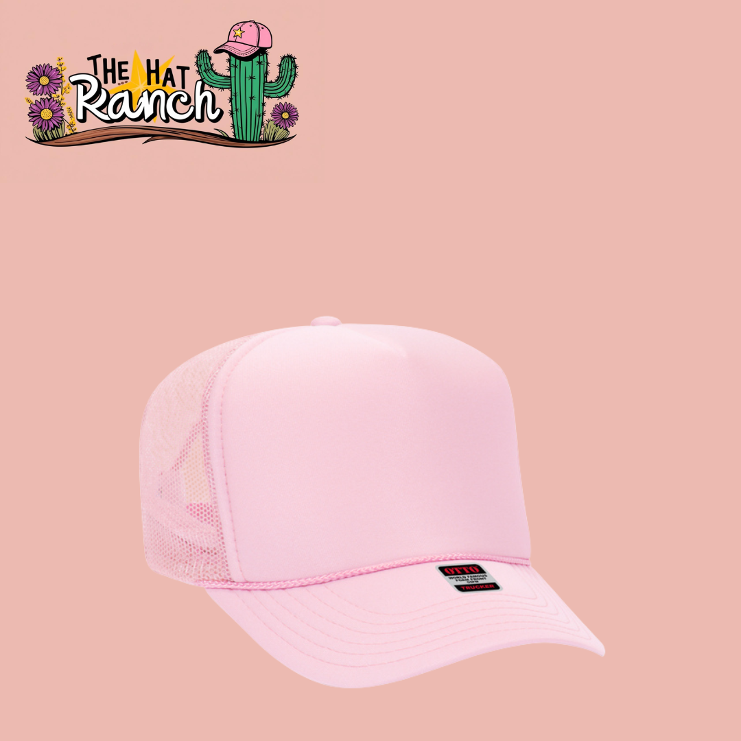 Light Pink Trucker Hat