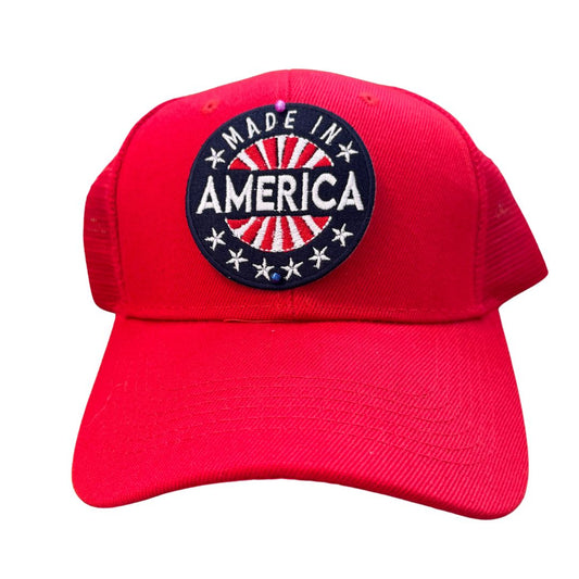 Cotton Made in America Trucker Hat
